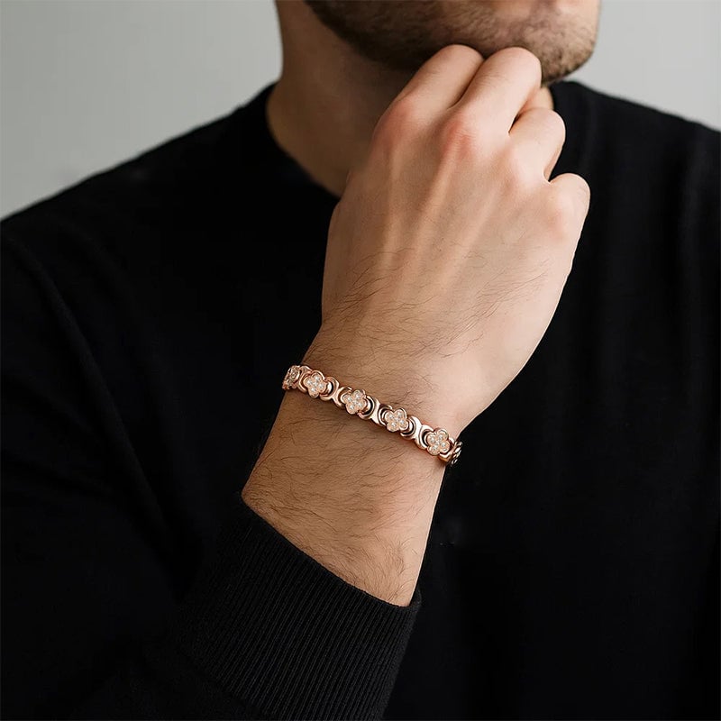 Blomst Kobber Armbånd