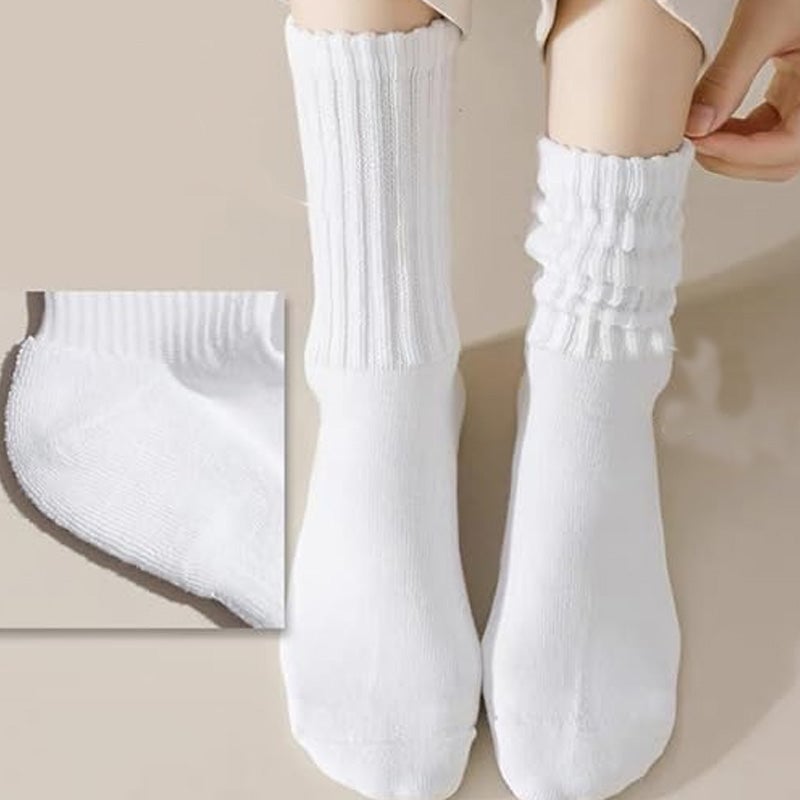 6 farger på vår-høst Maillard-sokker