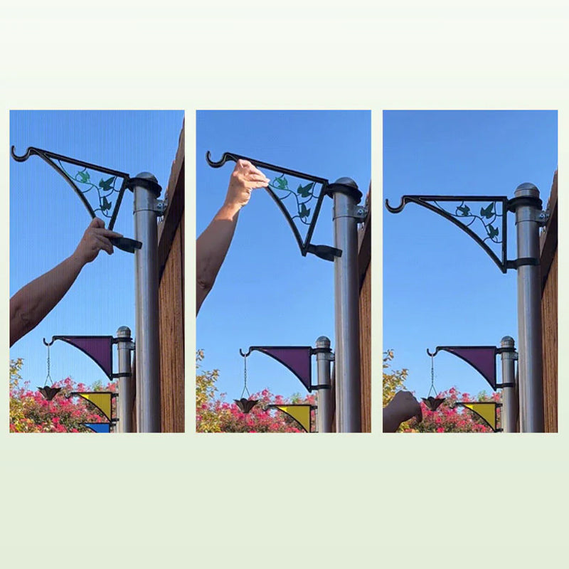 Henger for gjerdestolpe