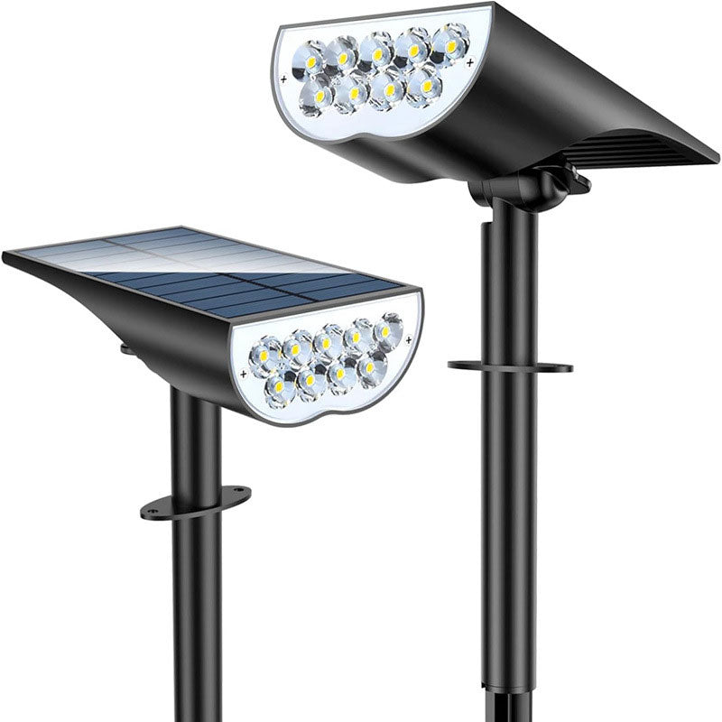 Utendørs Solcelledrevne Spotlights