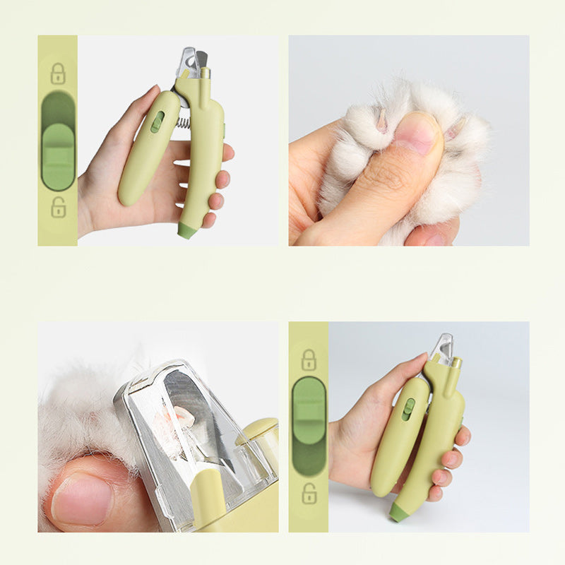 LED kjæledyr neglklipper