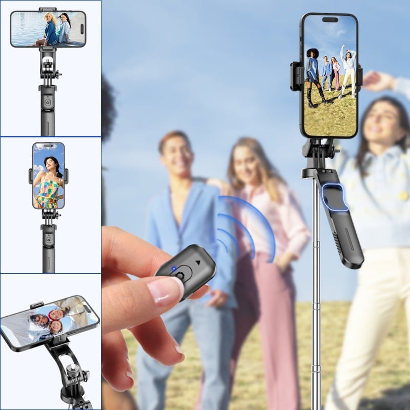 Ansiktssporing Stativ med Fjernkontroll