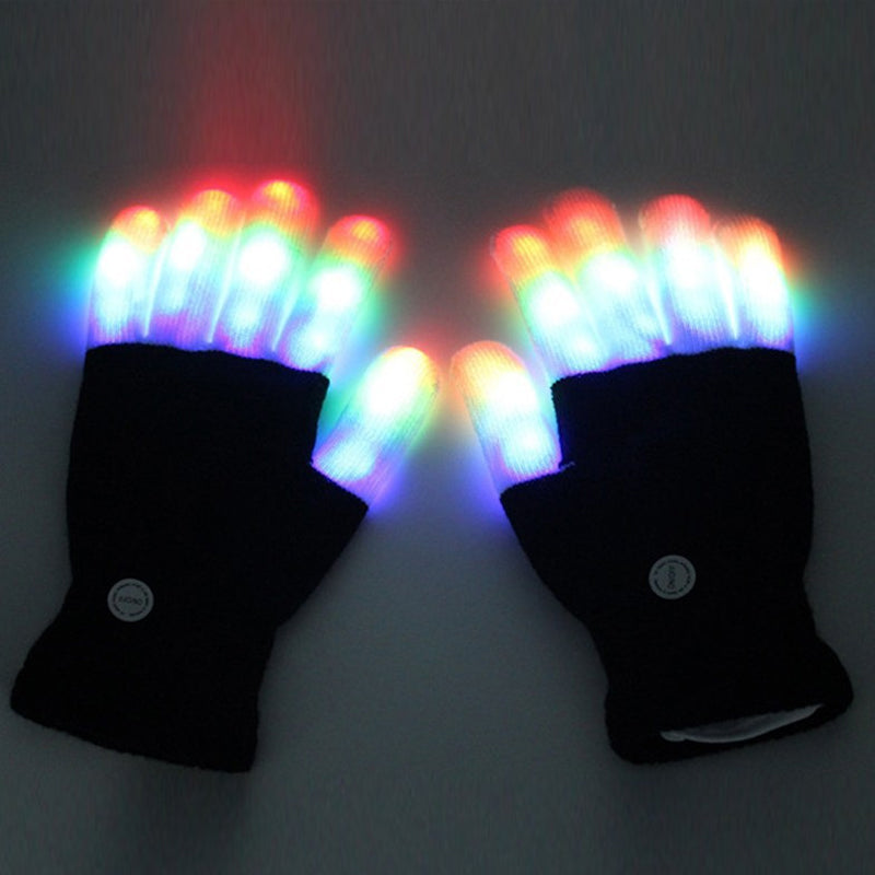 LED-lysende hansker