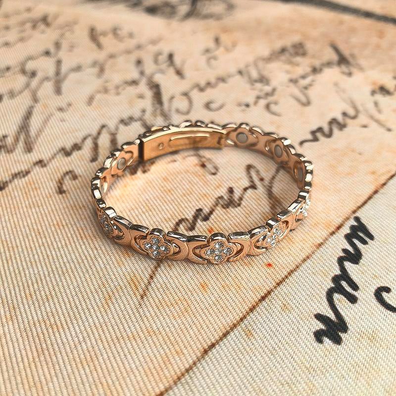 Blomst Kobber Armbånd