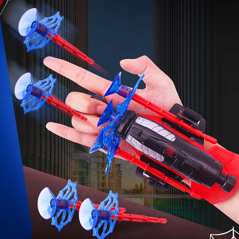 Spider Web Launcher  Hanske-leketøy - perfekt superhelt-rollelek for barn