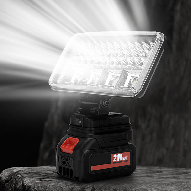 Litiumbatteri LED-spotlight for utendørsbruk