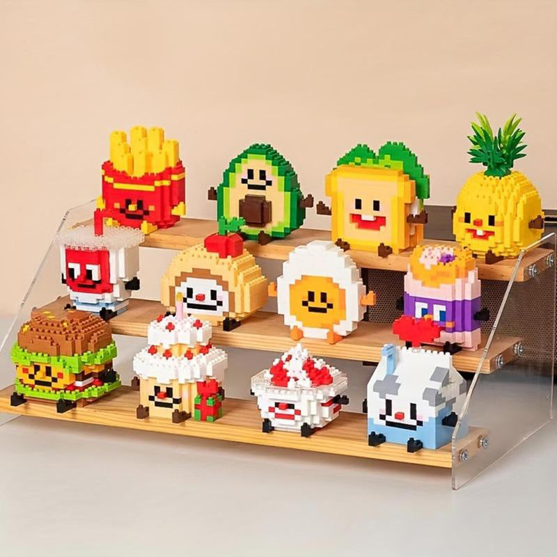 Mini Byggblokker Sett