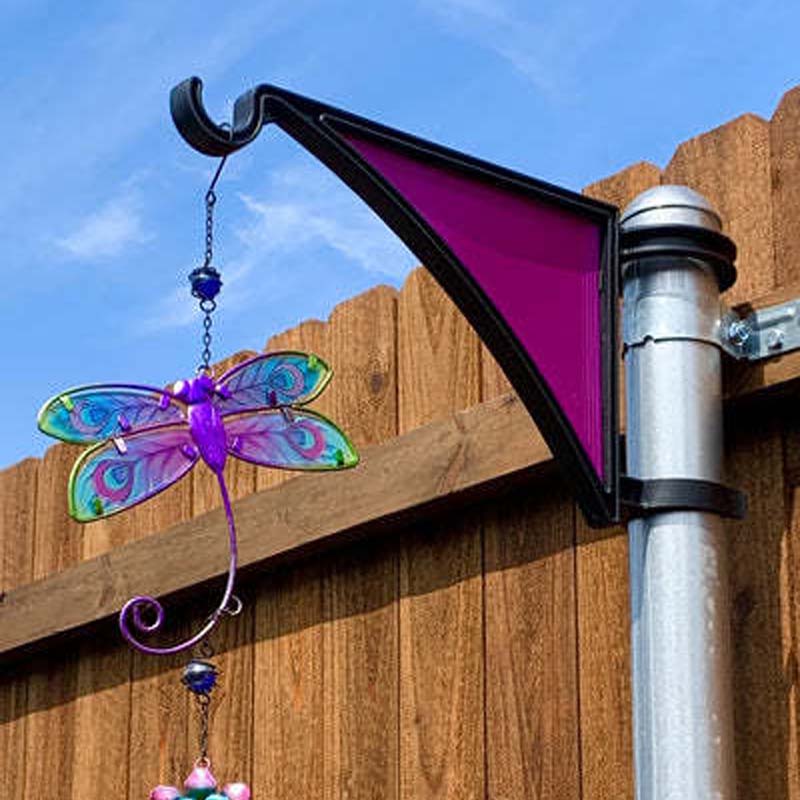 Henger for gjerdestolpe