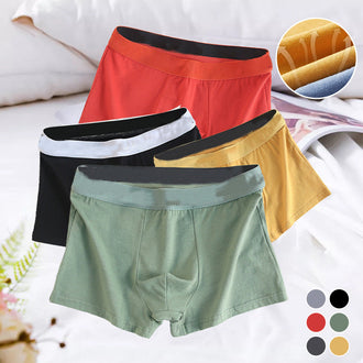Løs pustende boxershorts for menn