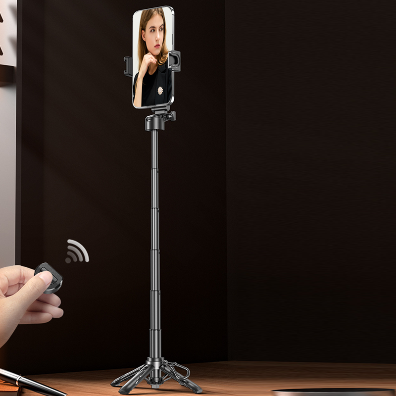 Mini Bærbar 3-i-1 Selfie Stang