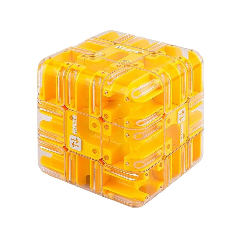 3D Rullende Ball Labyrint Kube