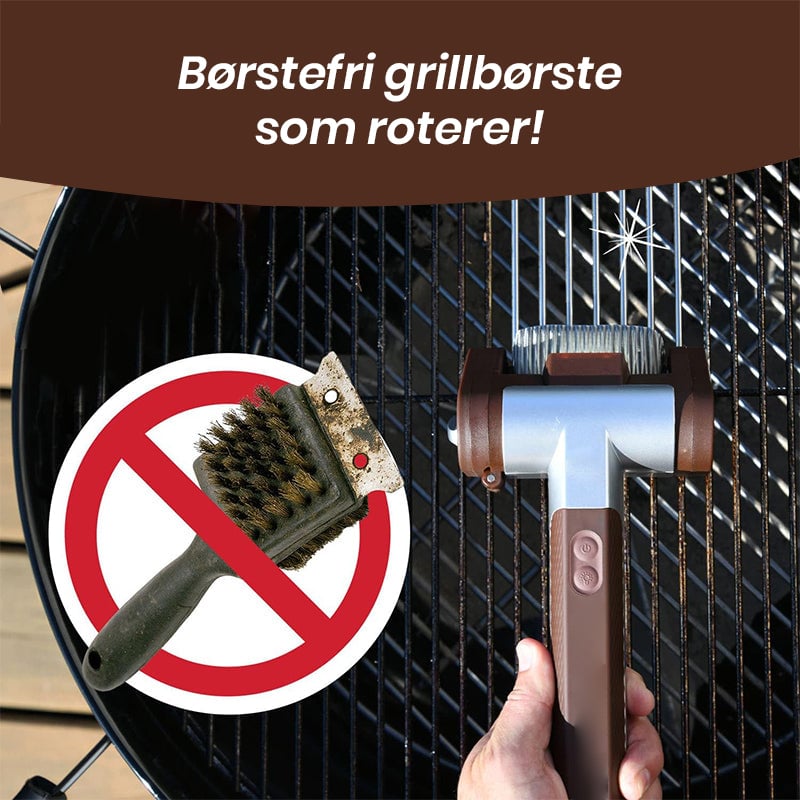 Elektrisk Børstefri Grillrens