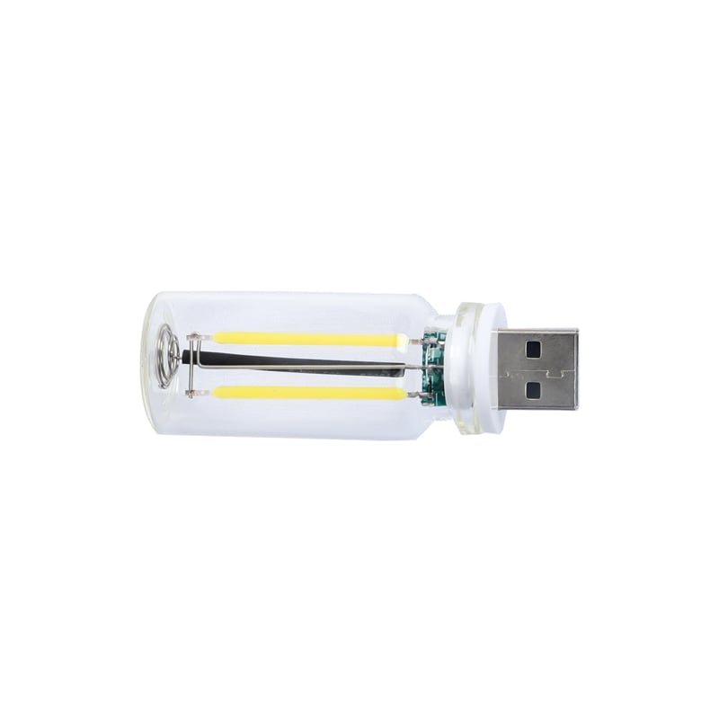 USB Glass Nattlys