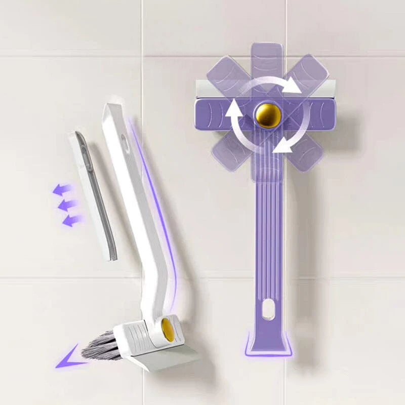 Multifunksjonell roterende sprekkbørste