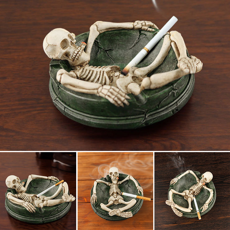 Kreativt hodeskalleaskebeger