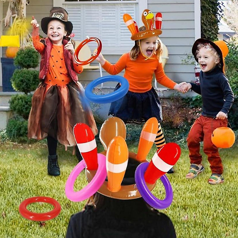 Oppblåsbart Kalkun Ringkastesett