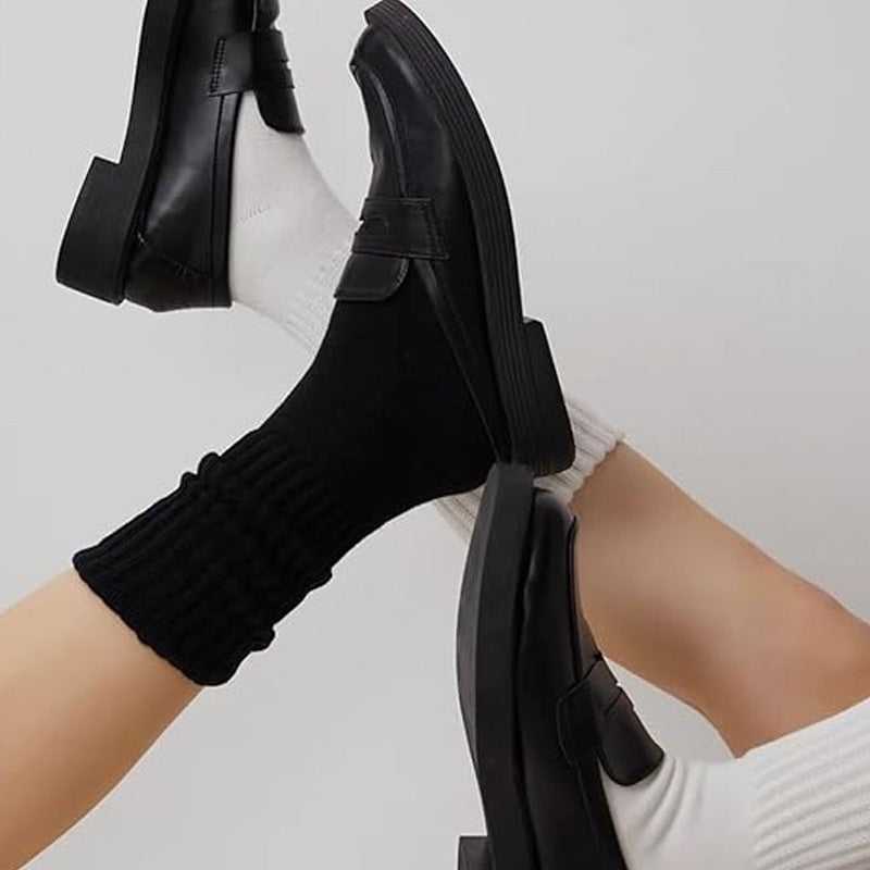 6 farger på vår-høst Maillard-sokker