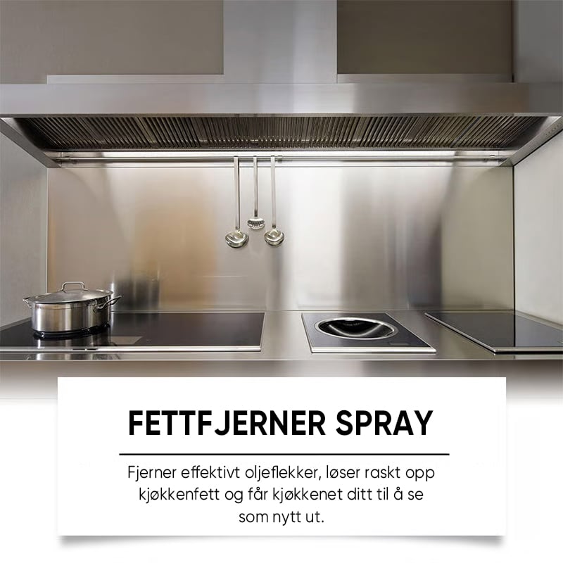 Avfettingsspray for Kjøkken
