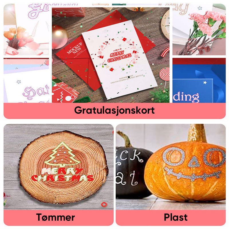 Fargeleggingslysstift Graffiti Markeringspenner