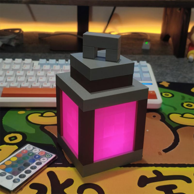 Minecraft Glødende Lantern Nattlys