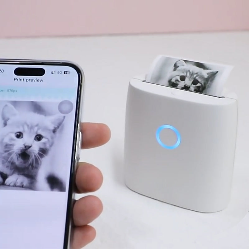 Mini Bærbar Termoskriver