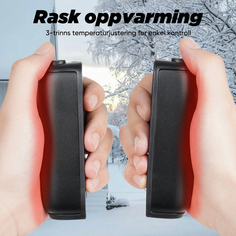 Delbar og oppladbar håndvarmer