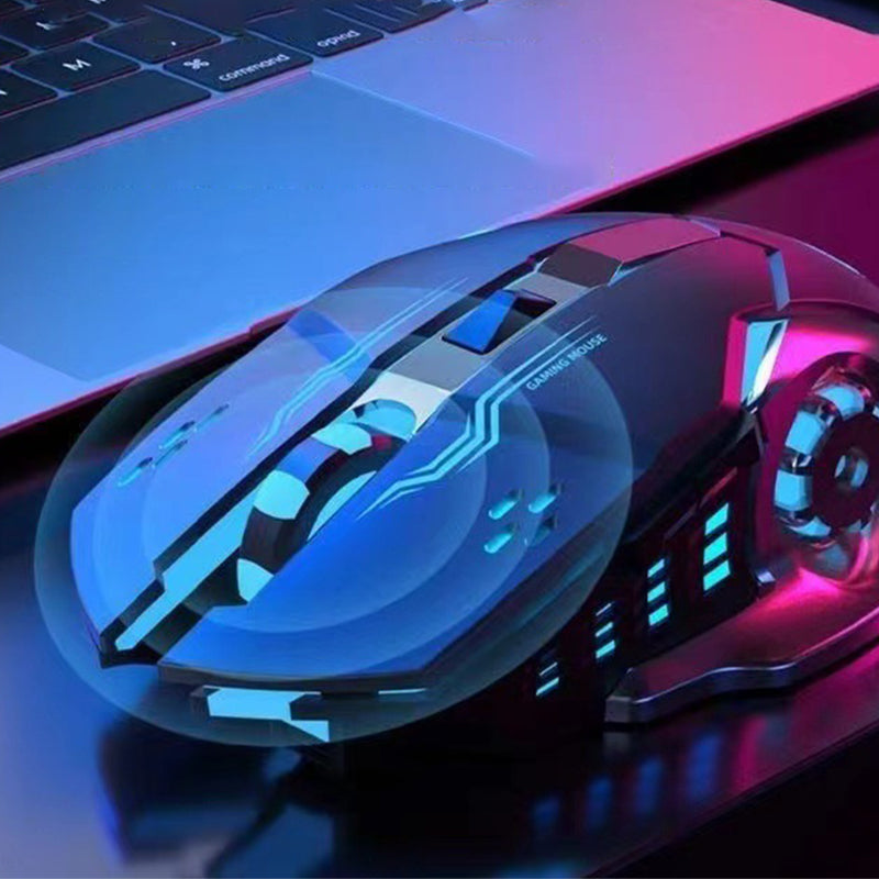 Oppladbar trådløs Bluetooth-mus med dobbel modus