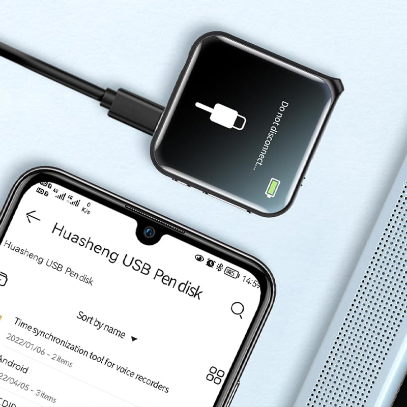 Multifunksjonell musikkspiller og opptaker