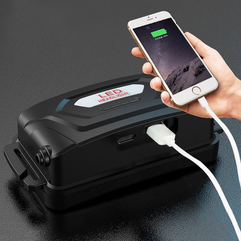 Fire Lyskilder Zoom Natt Fiske Frontlykt