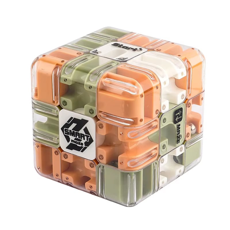 3D Rullende Ball Labyrint Kube