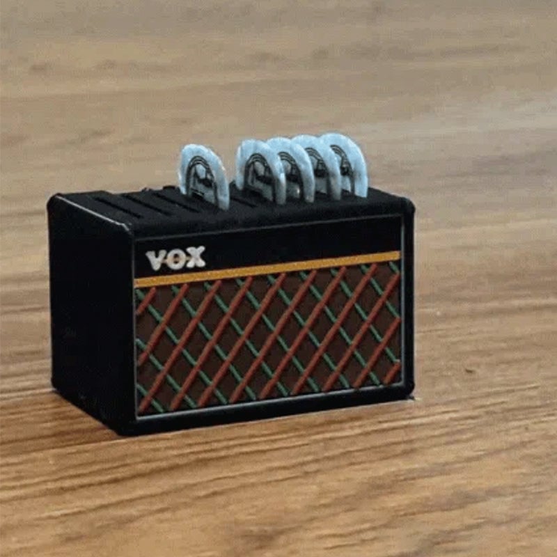 Mini Gitarforsterker Plekterholder