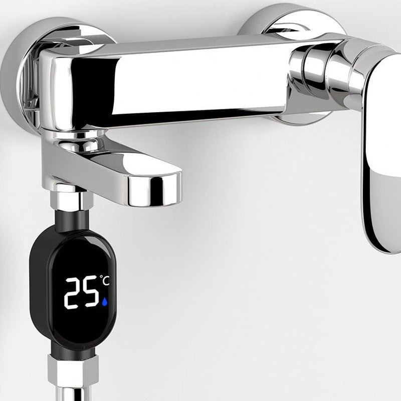Dusj Termometer med LED Skjerm