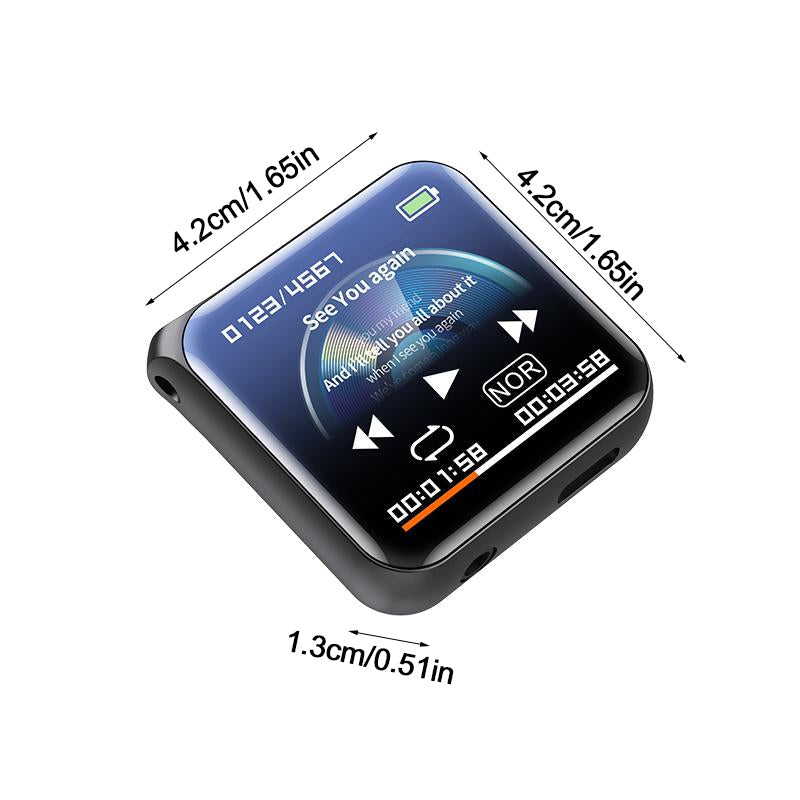 Multifunksjonell musikkspiller og opptaker