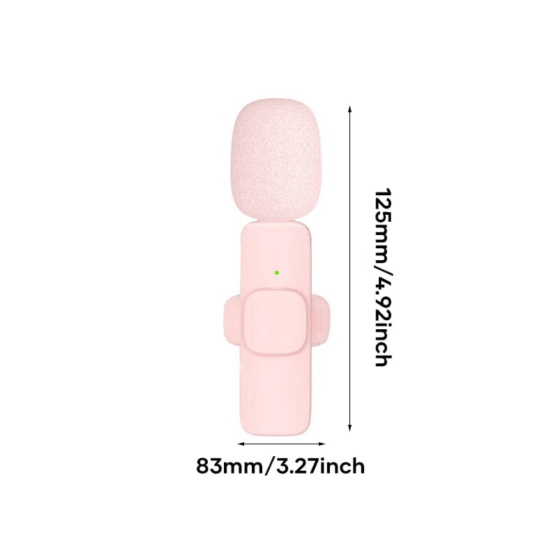 Profesjonell trådløs Lavalier Lapel-mikrofon