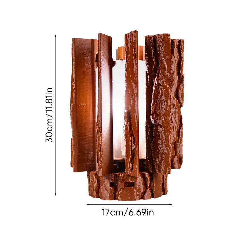 Lantern Log Mekanisk Dimme-Lampe