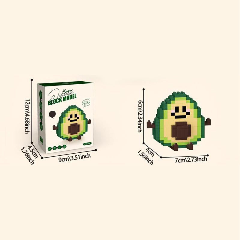 Mini Byggblokker Sett