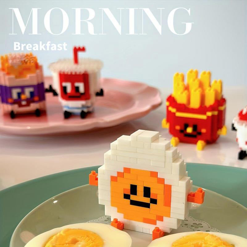 Mini Byggblokker Sett