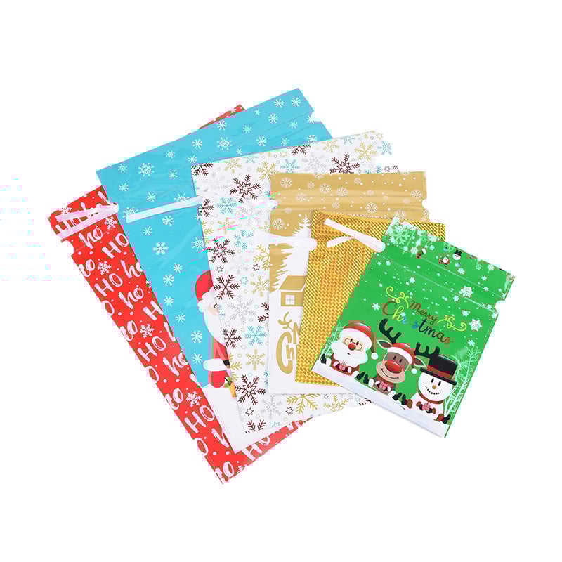 Julegavepose med snøring