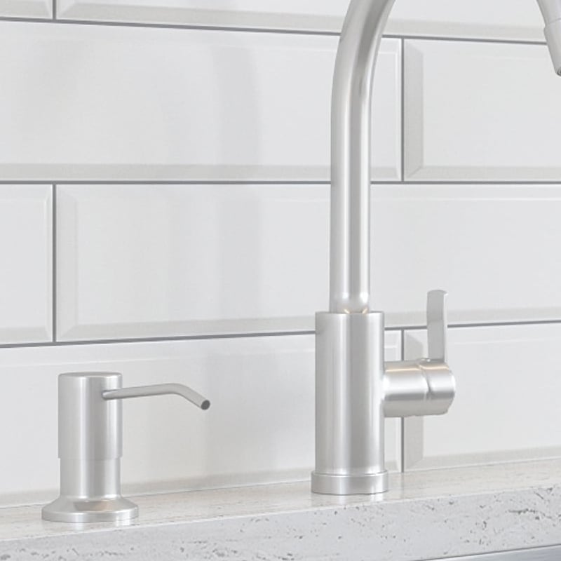 Såpedispenser i Rustfritt Stål til Vask