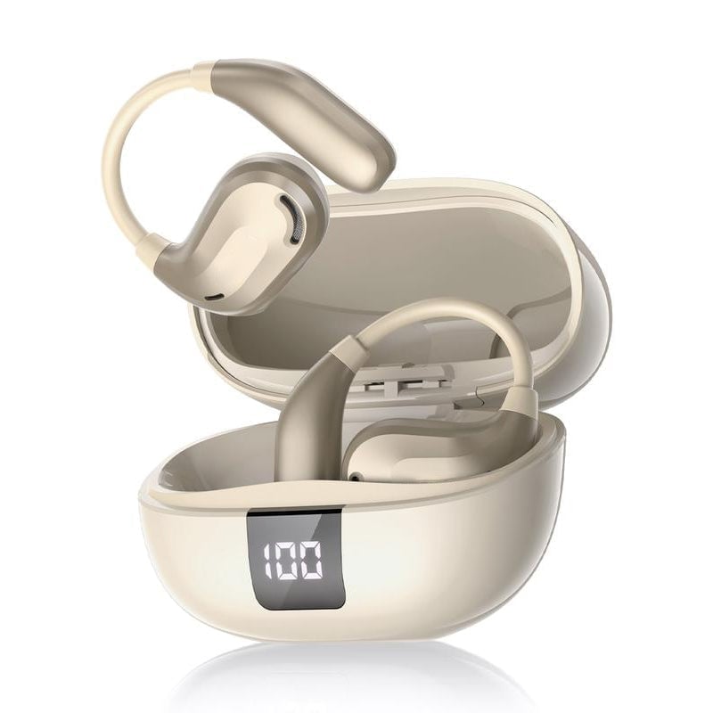 Hi-Fi Sports Bluetooth 5.4 Hodetelefoner med Ørekrok og Støydemping