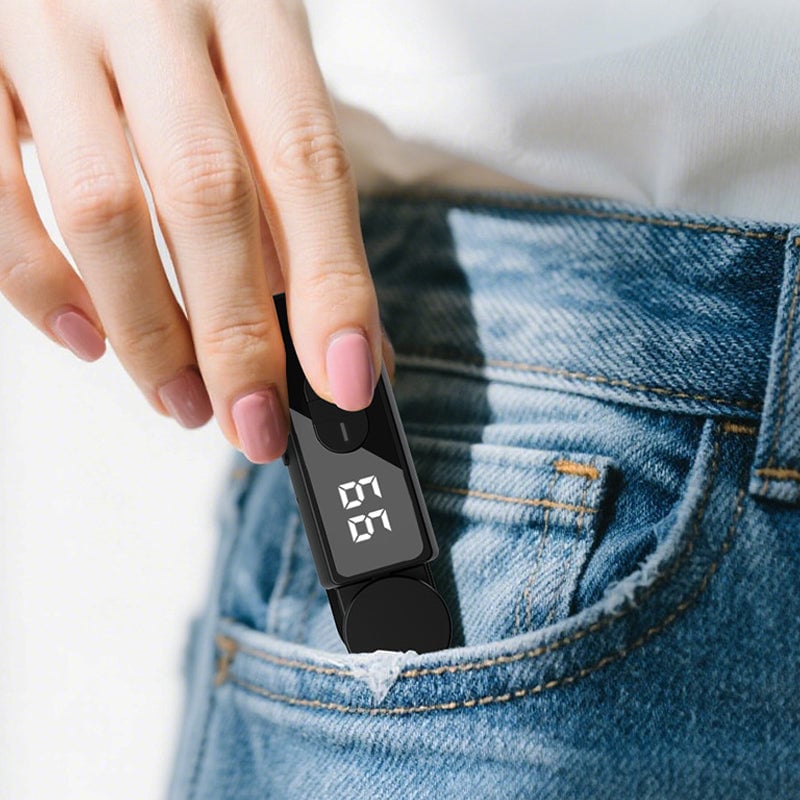 107-Trinns Sammenleggbar Stillegående Smart Klikker