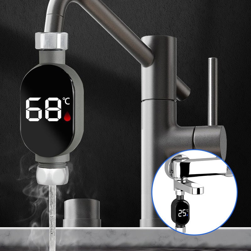 Dusj Termometer med LED Skjerm
