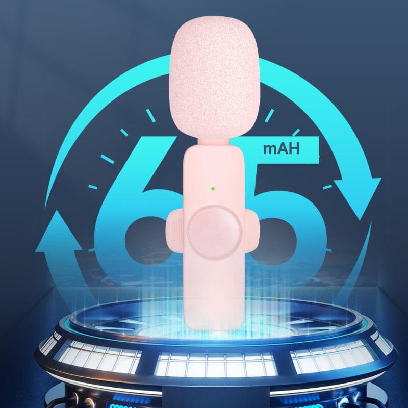 Profesjonell trådløs Lavalier Lapel-mikrofon