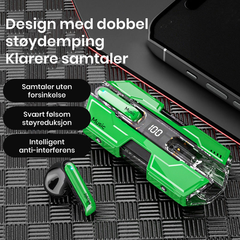 Semi-in-ear Design Trådløst Hodesett