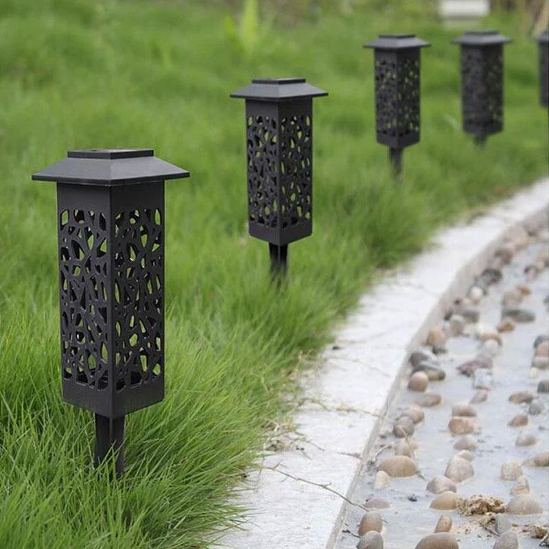 Solcelledrevet vintage hagelys, 6 pakker