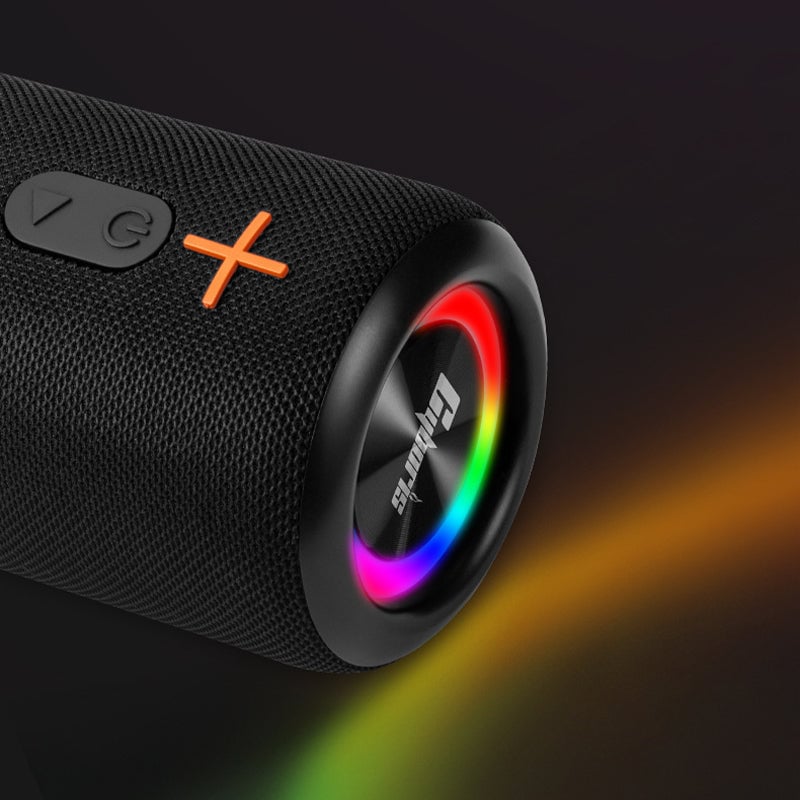 Splittet Bluetooth-Høyttaler – Blendende Fargerik Subwoofer