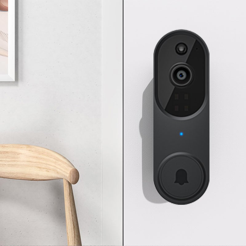 Trådløst smart dørklokkekamera - utendørs overvåking med HD-nattsyn