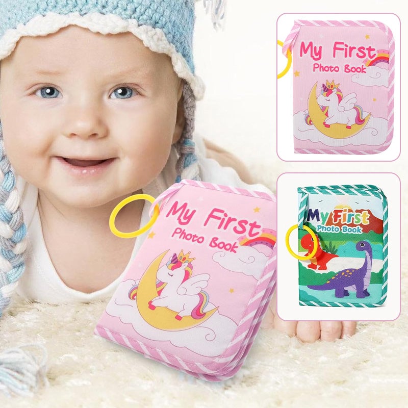 Min Første Babyfotobok med Trygt Speil