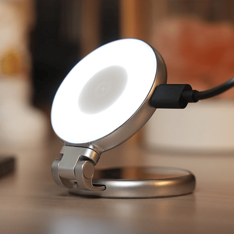 Magnetisk Selfielys med Sminkespeil
