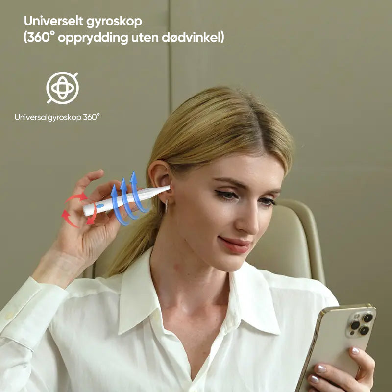 HD-Kamera Ørevoksfjerningssett